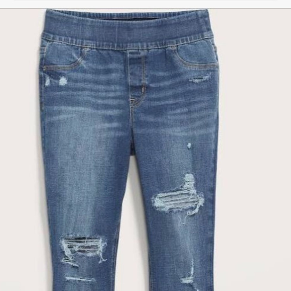 NWT OLD NAVY distressed rockstar jeggings